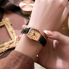 Renée Grace Leather Watch