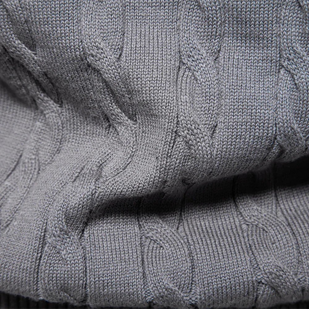MARCO™ | MAGLIONE CLASSICO IN MAGLIA TRECCIATA