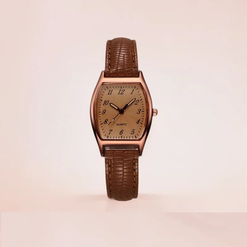 Renée Grace Leather Watch