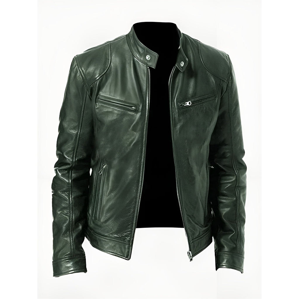 ALBERTO™ - GIACCA IN PELLE ELEGANTE