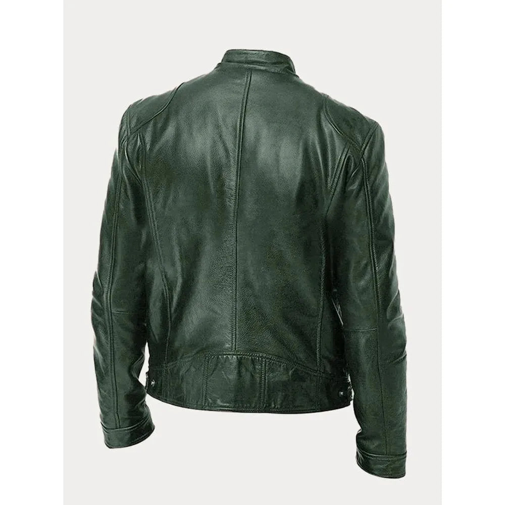 ALBERTO™ - GIACCA IN PELLE ELEGANTE