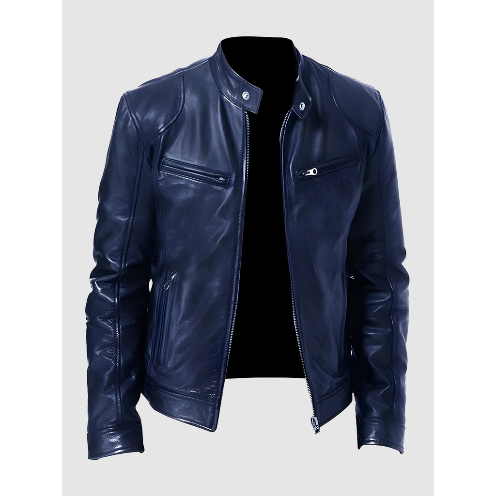 ALBERTO™ - GIACCA IN PELLE ELEGANTE