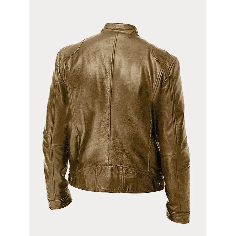 ALBERTO™ - GIACCA IN PELLE ELEGANTE
