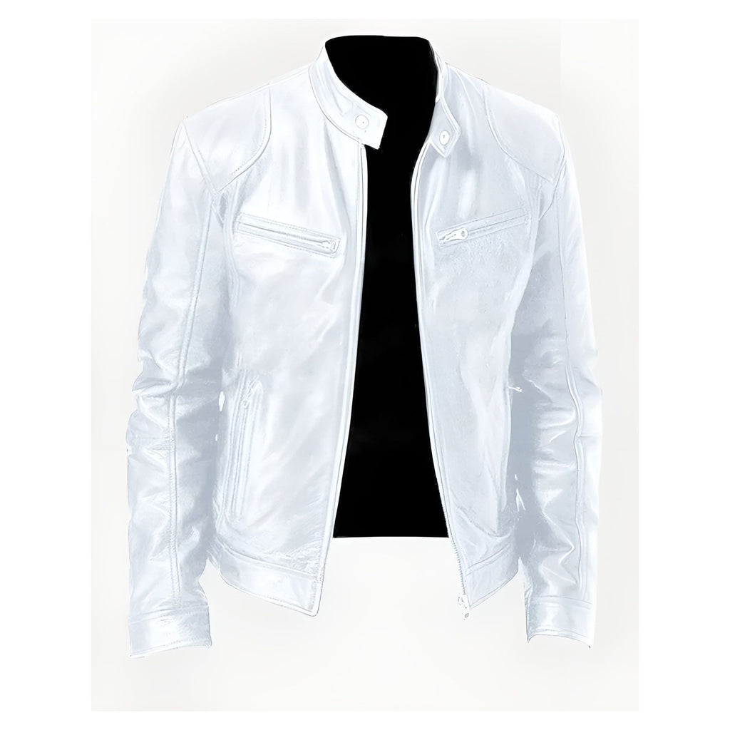 ALBERTO™ - GIACCA IN PELLE ELEGANTE