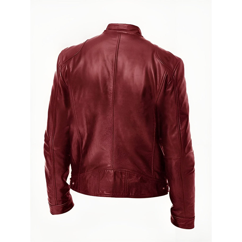 ALBERTO™ - GIACCA IN PELLE ELEGANTE