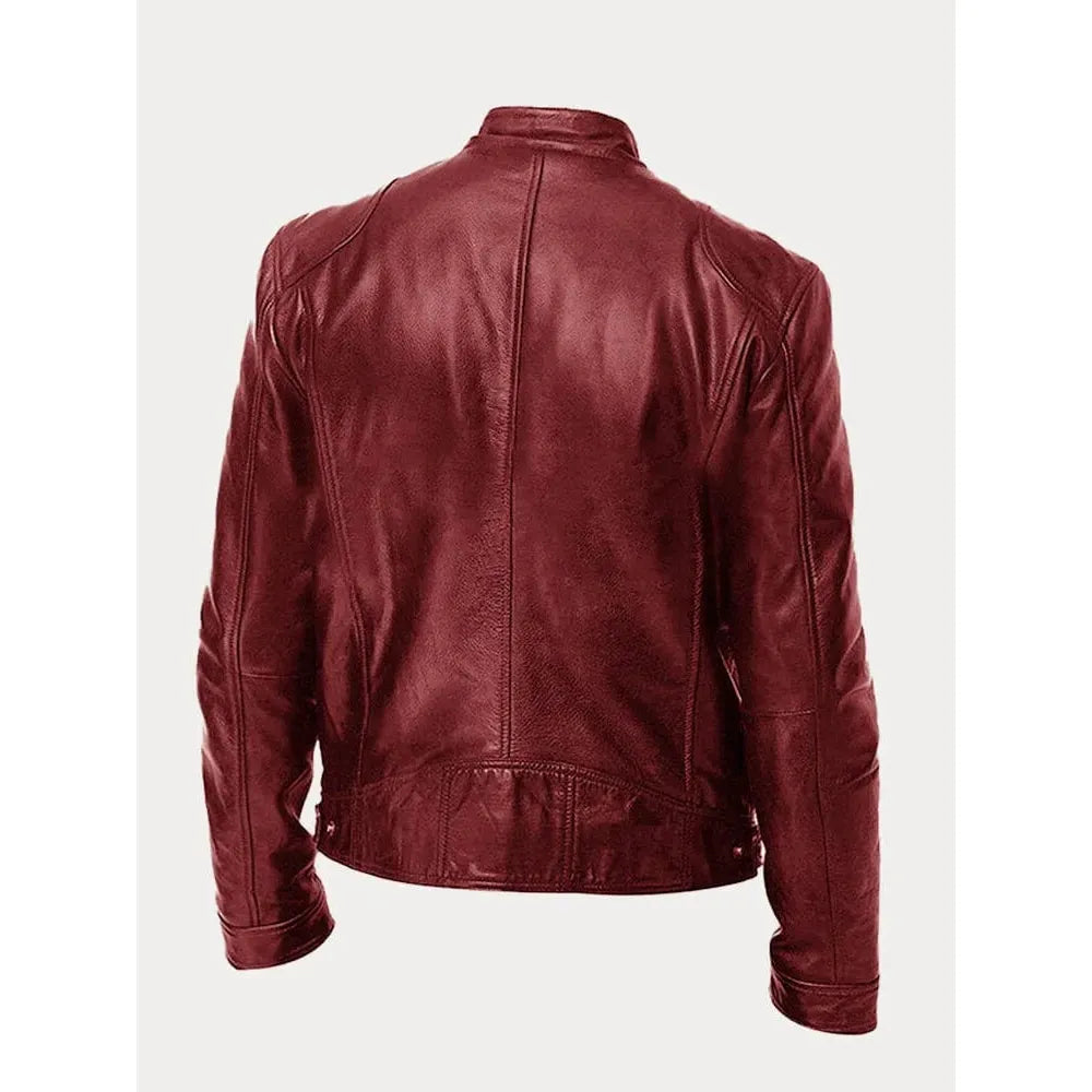 ALBERTO™ - GIACCA IN PELLE ELEGANTE