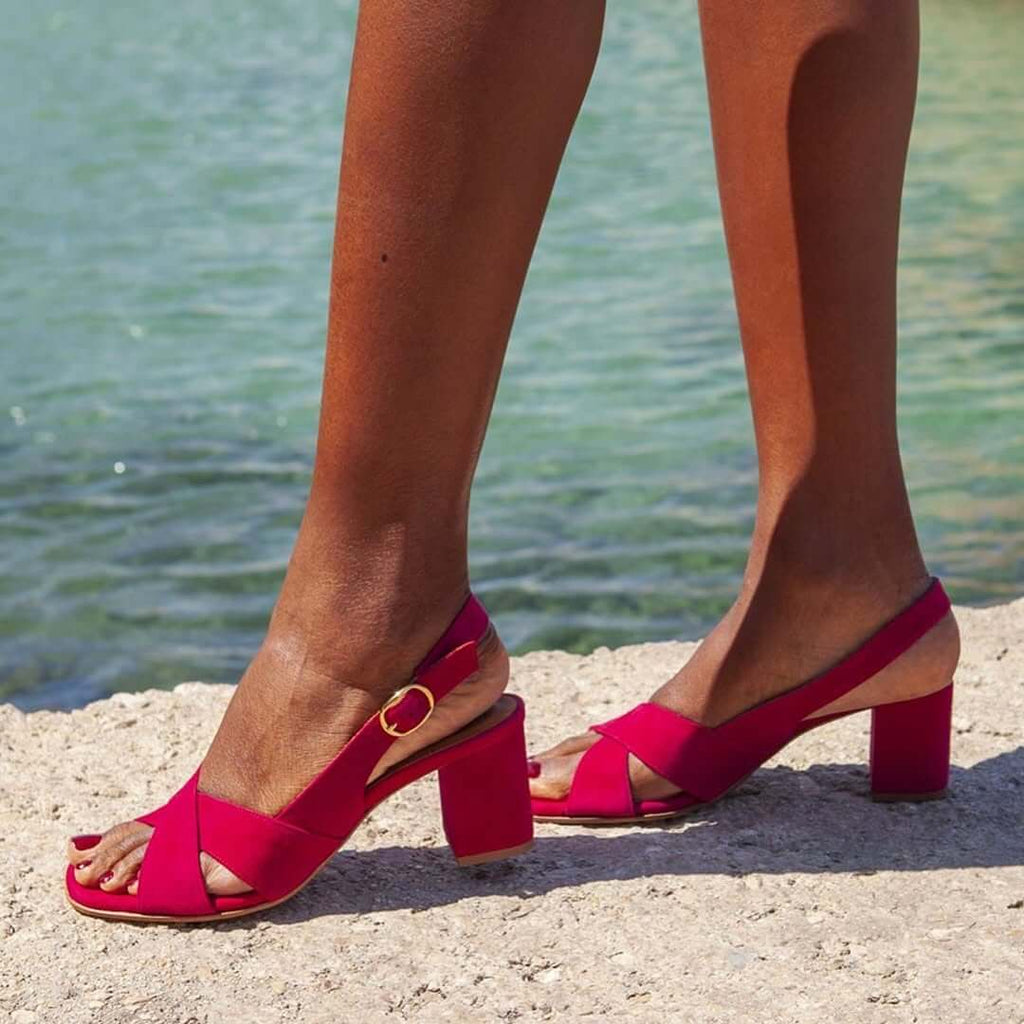 AURORA™ | SANDALI ELEGANTI AZZURRI ESTIVI