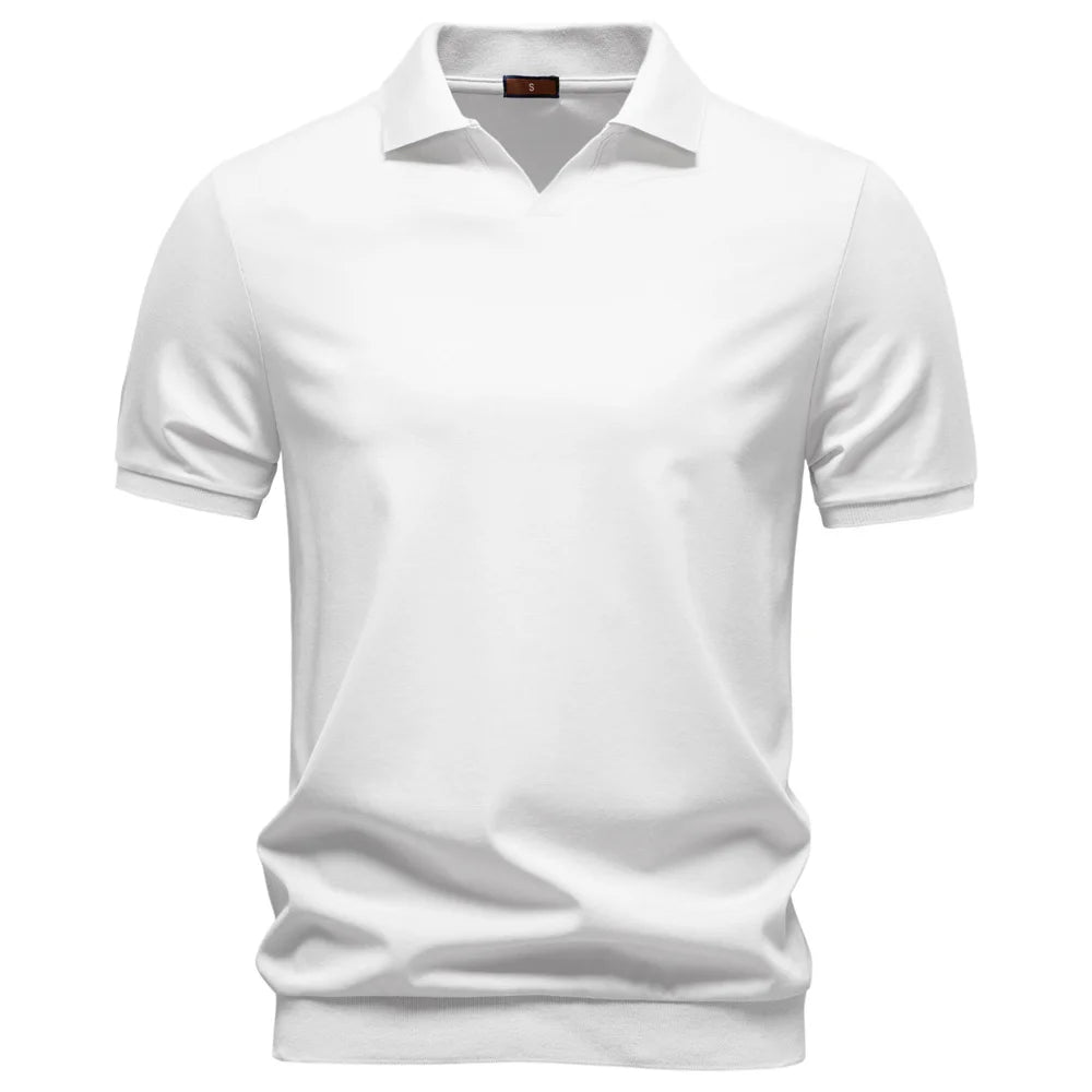 BRUNO™ | POLO ELEGANTE DA UOMO IN TESSUTO SETOSO