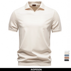 BRUNO™ | POLO ELEGANTE DA UOMO IN TESSUTO SETOSO