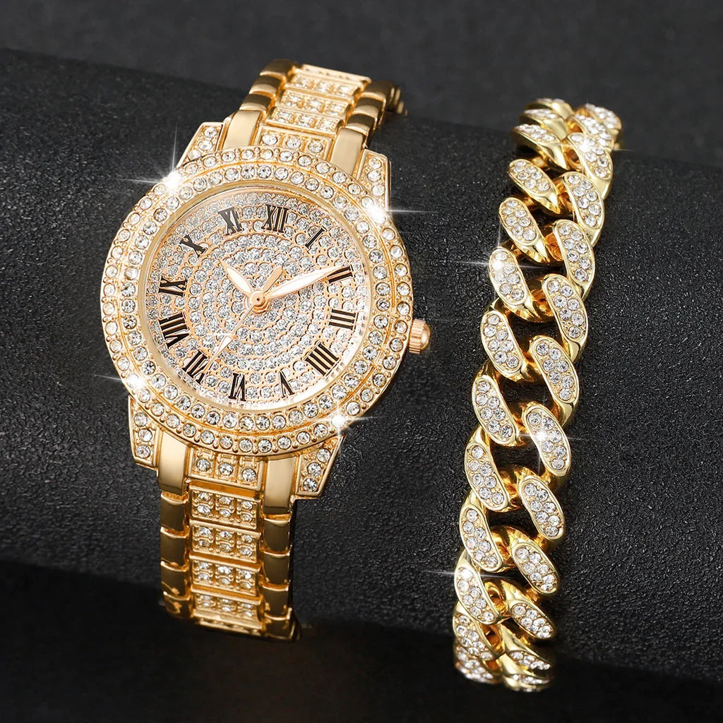 Romari Diamond Watch Set