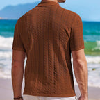 FRANCO™ | POLO IN MAGLIA CON COLLETTO CUBANO