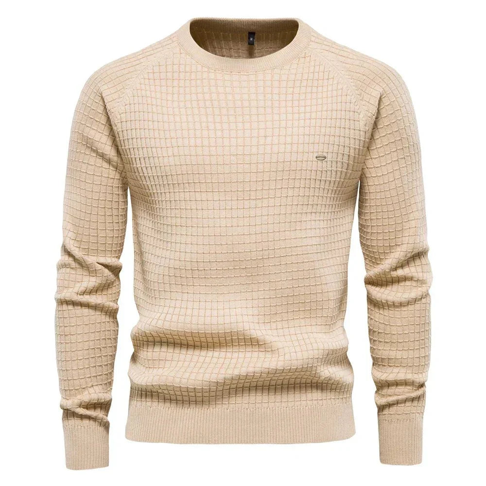 SIMONE™ | MAGLIONE DA UOMO IN MAGLIA TESTURIZZATA