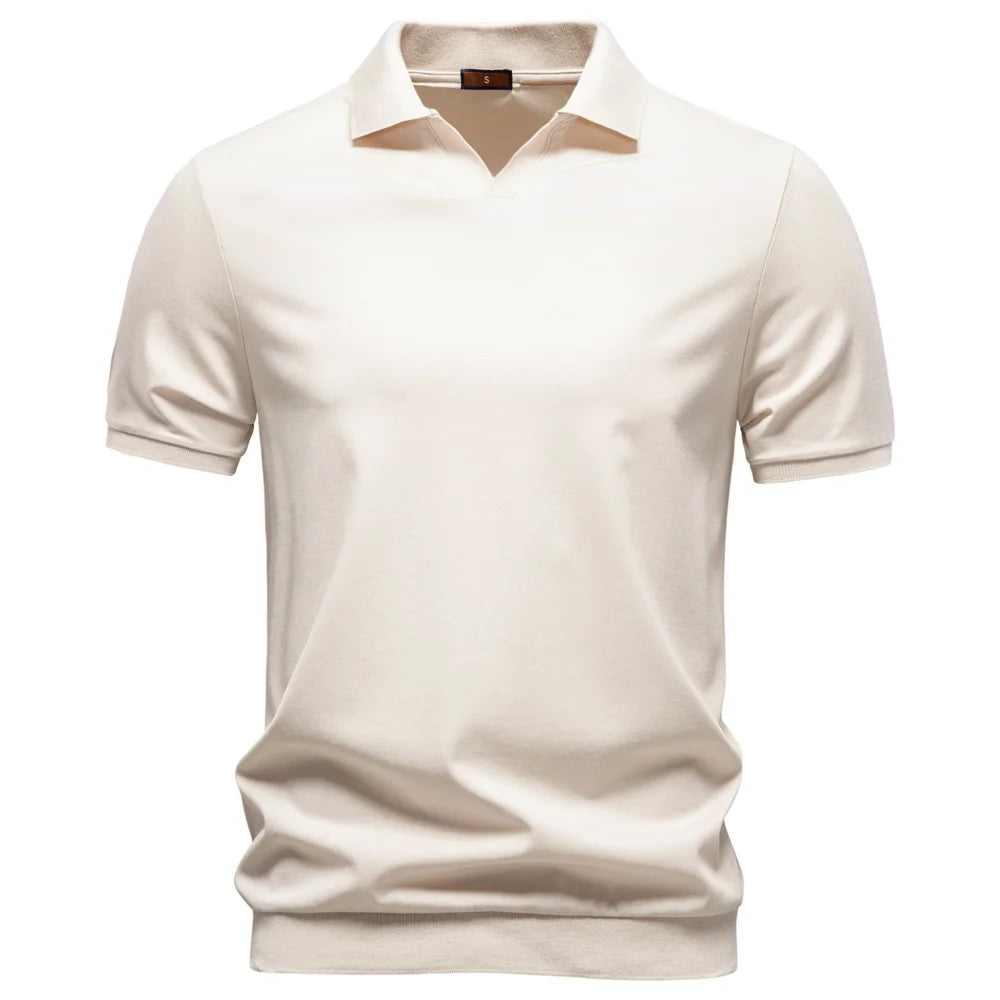 BRUNO™ | POLO ELEGANTE DA UOMO IN TESSUTO SETOSO
