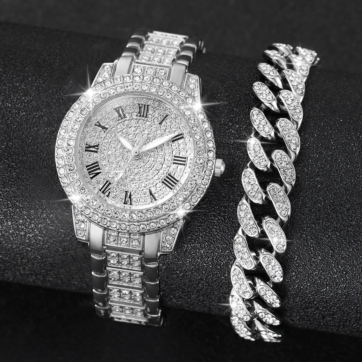 Romari Diamond Watch Set