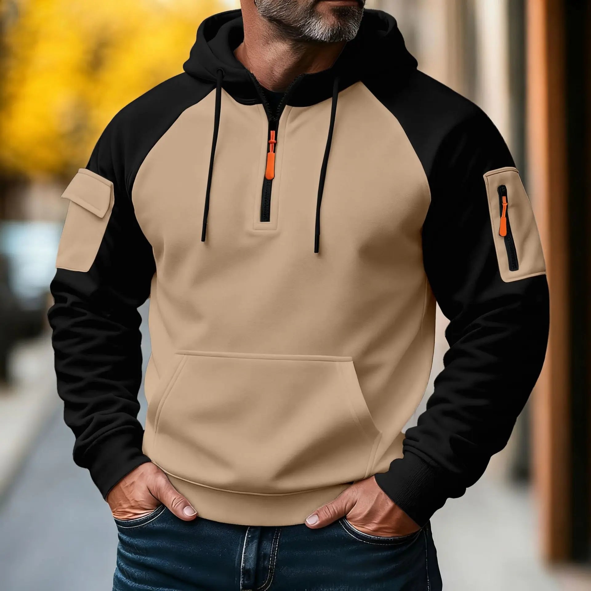 LEONE™ | FELPA CON ZIP RESISTENTE