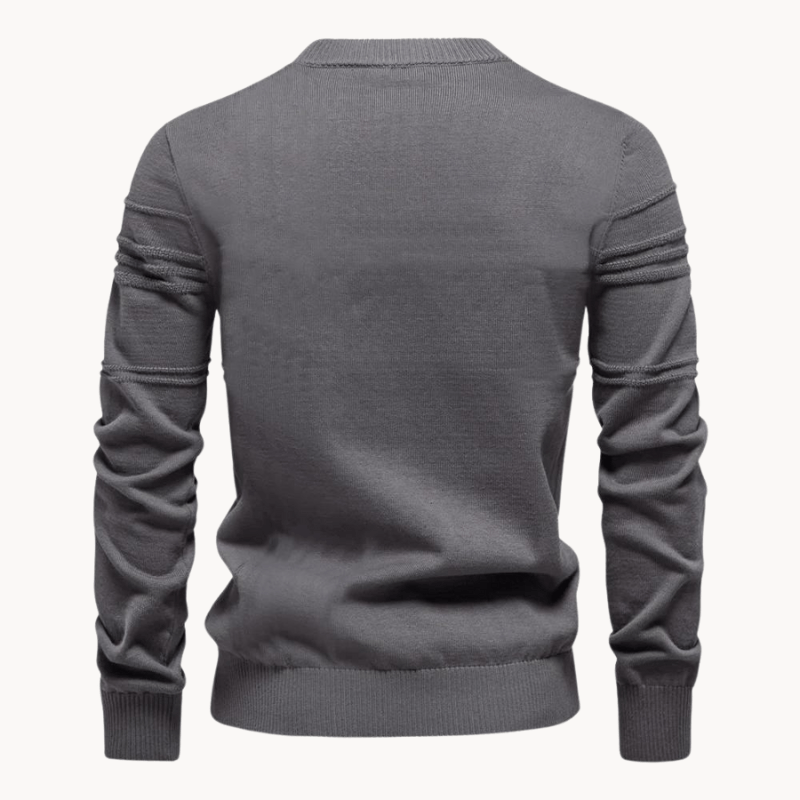 MAURO™ | MAGLIA ELEGANTE CON MOTIVO A QUADRI