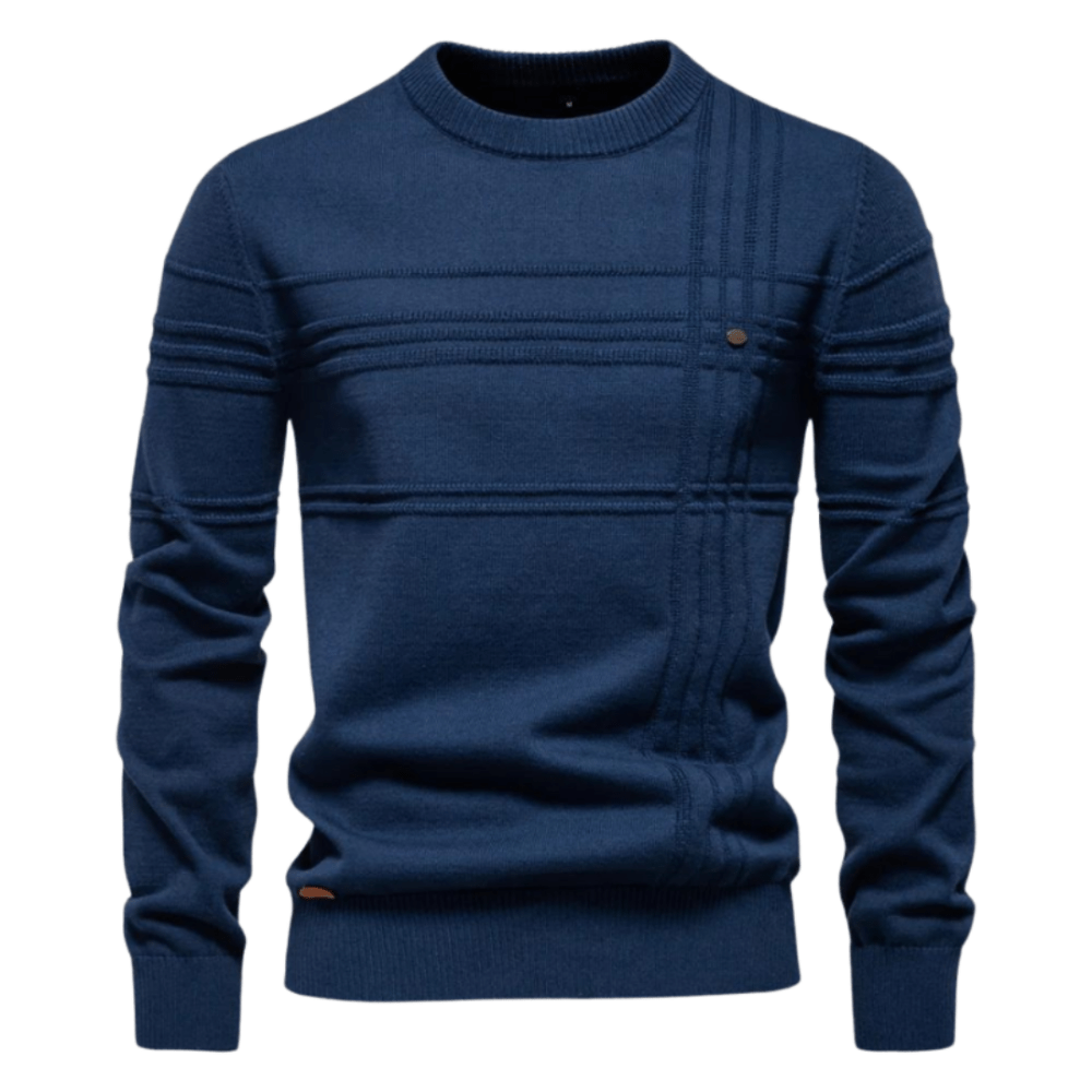 MAURO™ | MAGLIA ELEGANTE CON MOTIVO A QUADRI