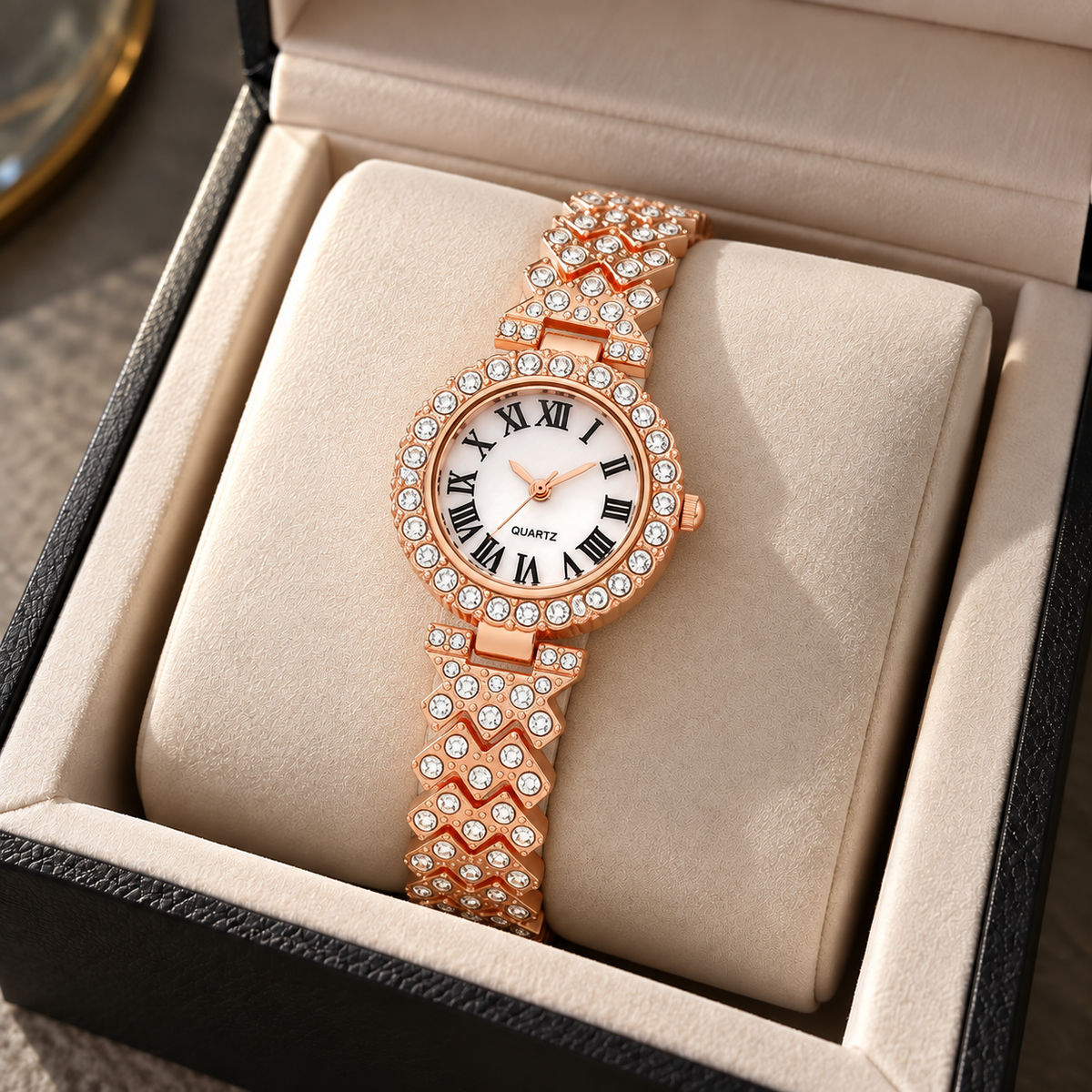 Rosavelle Watch Jewelry Set