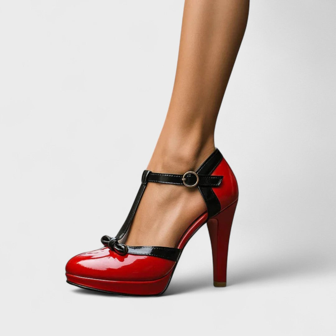 SOFIA™ | DÉCOLLETÉ ELEGANTE CON TACCO E CINTURINO