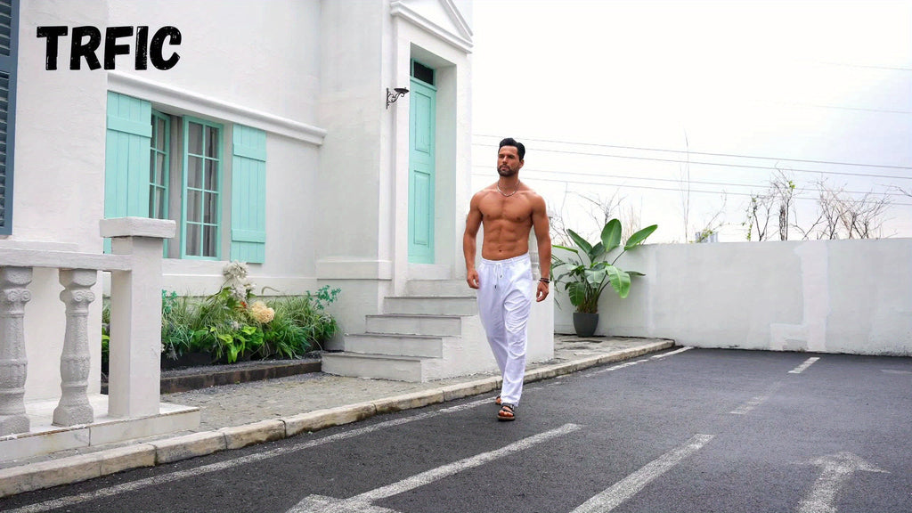 CLAUDIO™ | PANTALONI IN LINO DA UOMO