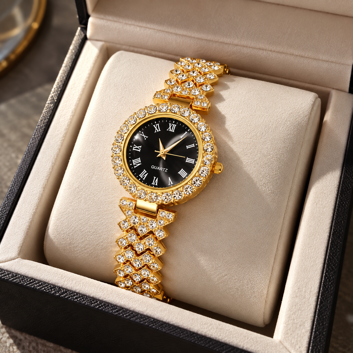 Melina Heart Watch Set