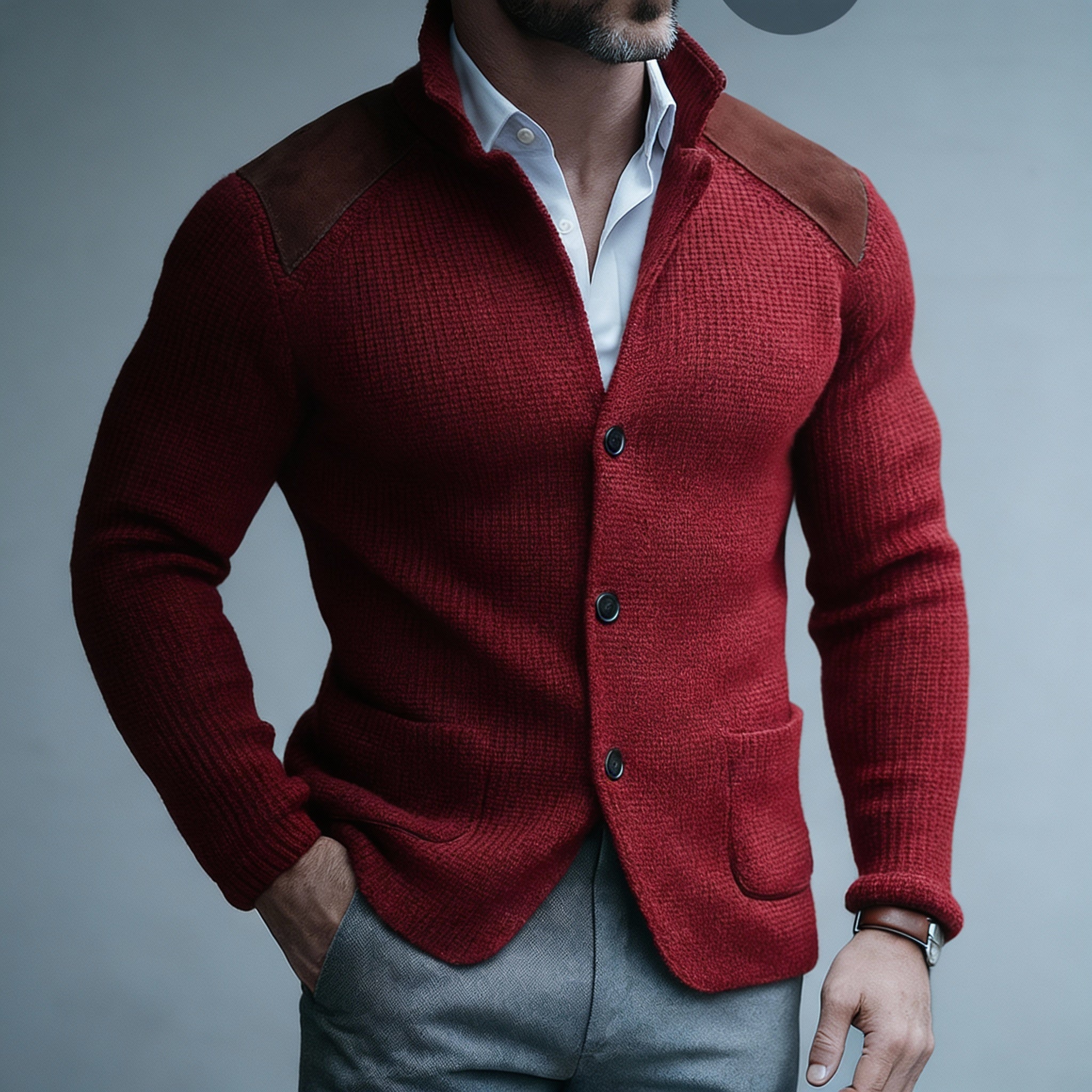 BRUNO™ - GIACCA IN MAGLIA STRUTTURATA