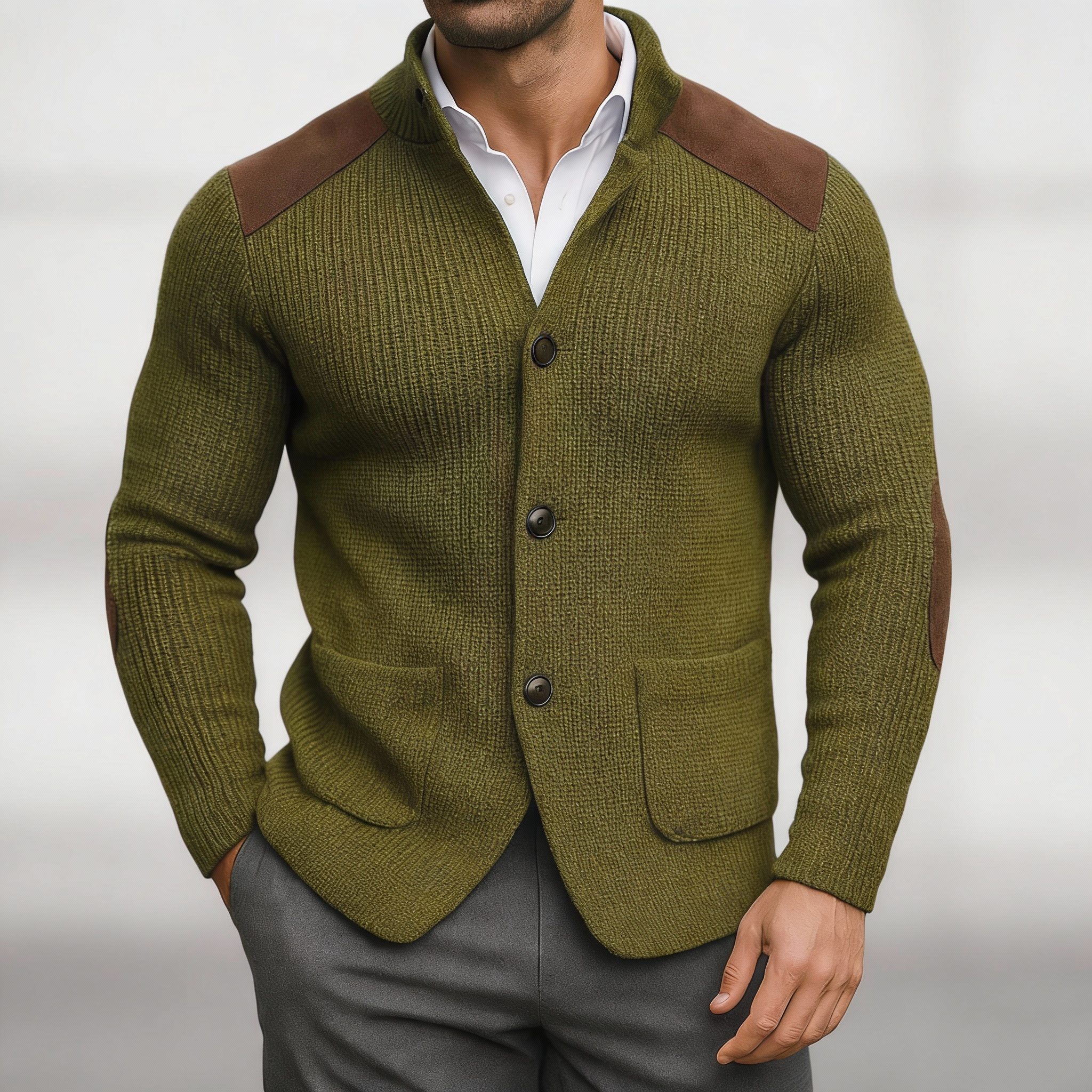 BRUNO™ - GIACCA IN MAGLIA STRUTTURATA