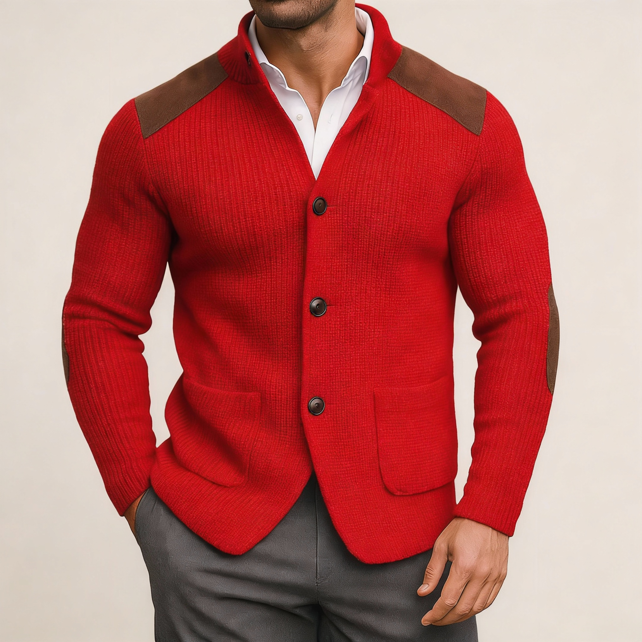 BRUNO™ - GIACCA IN MAGLIA STRUTTURATA