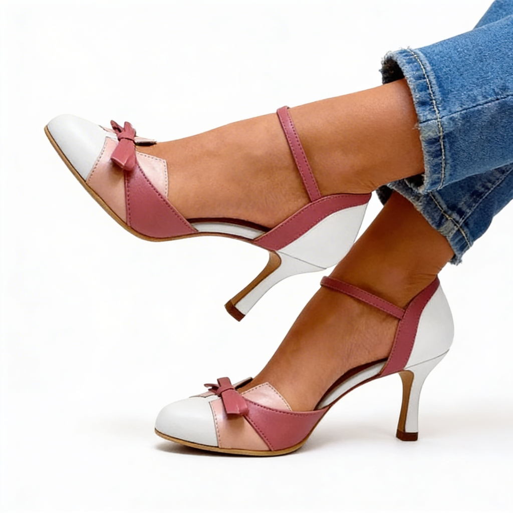 FEDERICA™ | DÉCOLLETÉ COLORATO CON TACCO