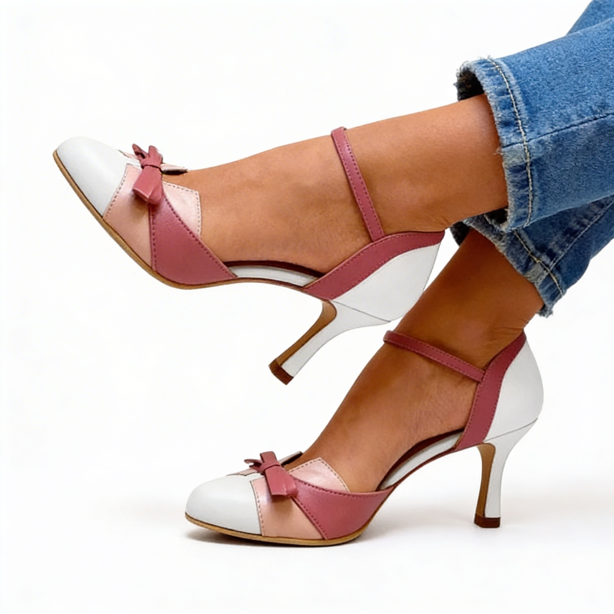 FEDERICA™ | DÉCOLLETÉ COLORATO CON TACCO