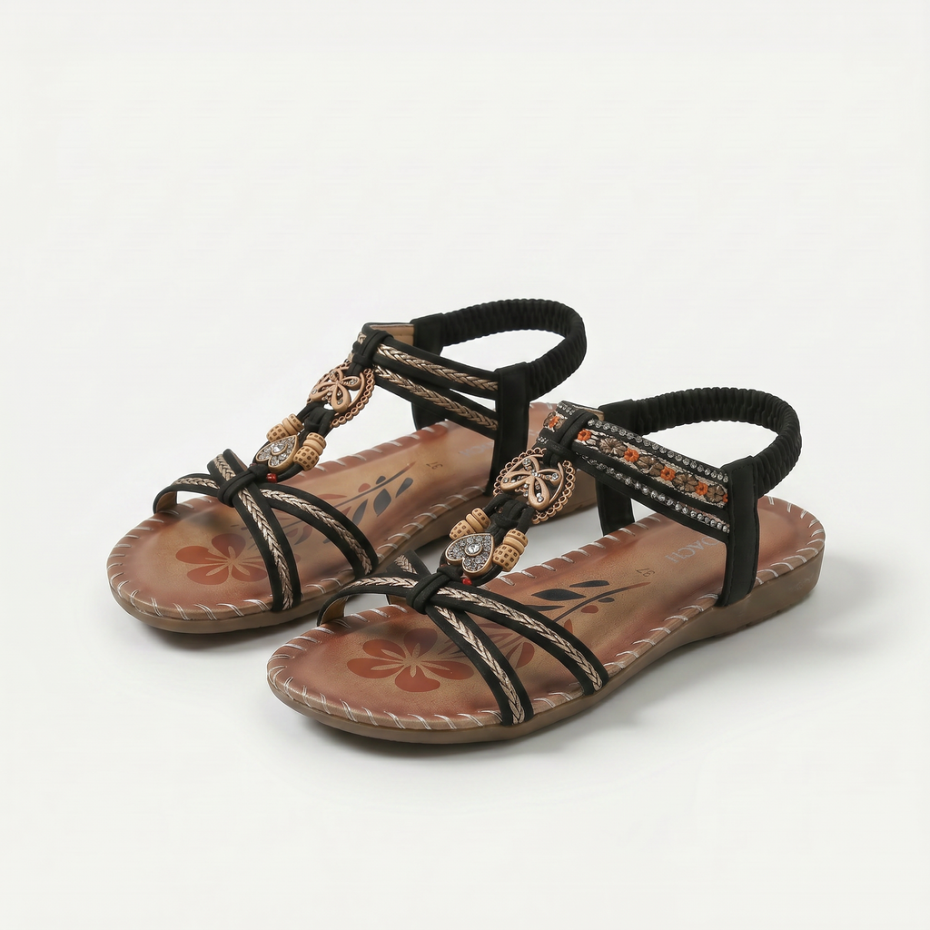 CLAUDIA™ | SANDALI ORTOPEDICI STILE IBIZA COMODI ED ELEGANTI