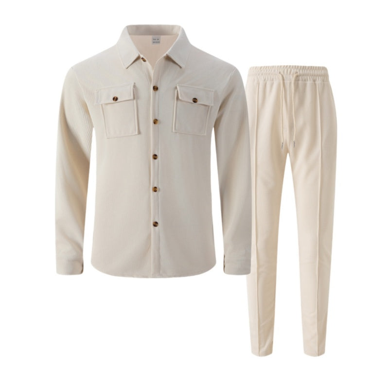 ANDREA™ | COMPLETO ELEGANTE IN TESSUTO GOFFRATO