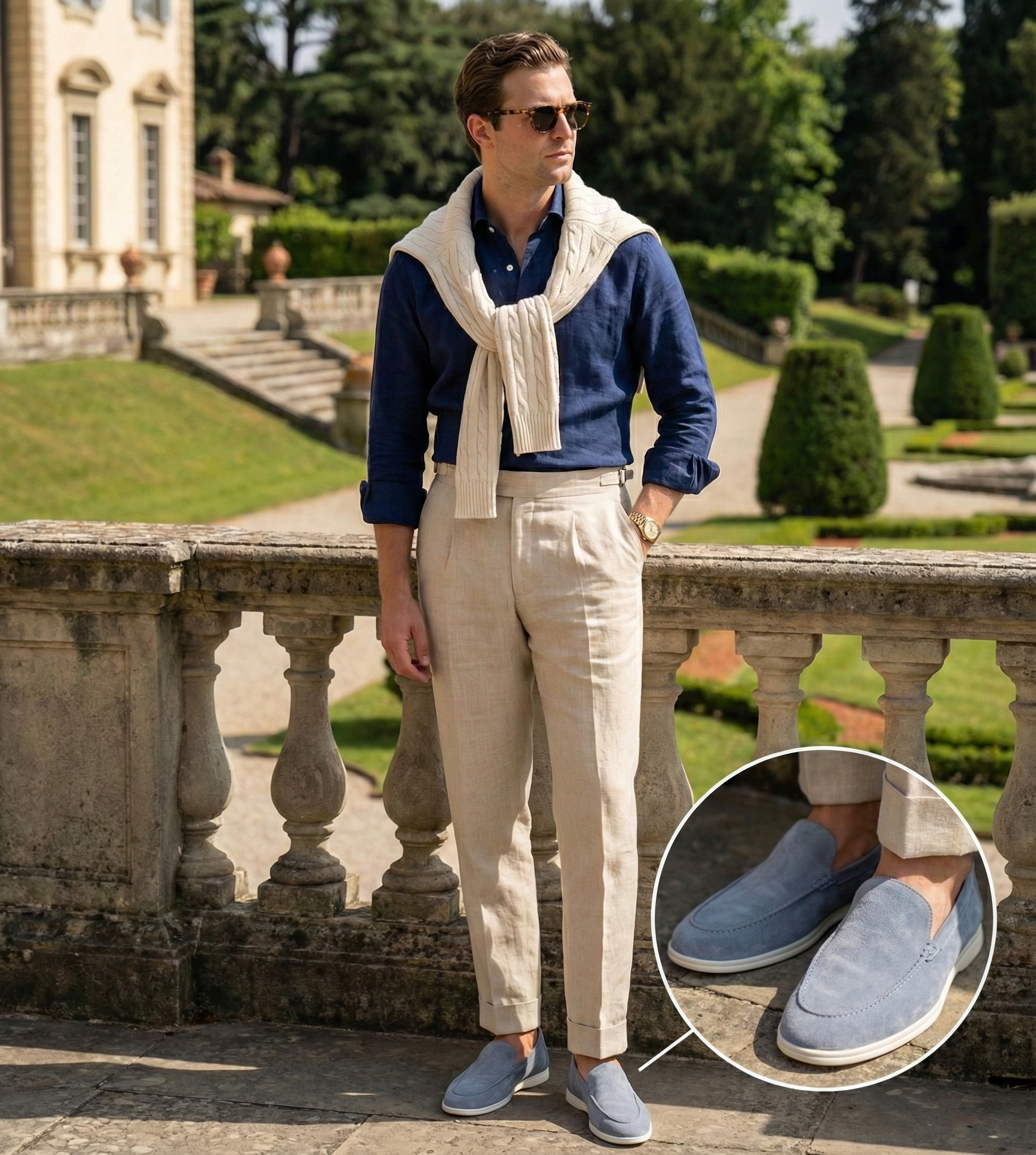LORENZO™ | MOCASSINO IN CAMOSCIO